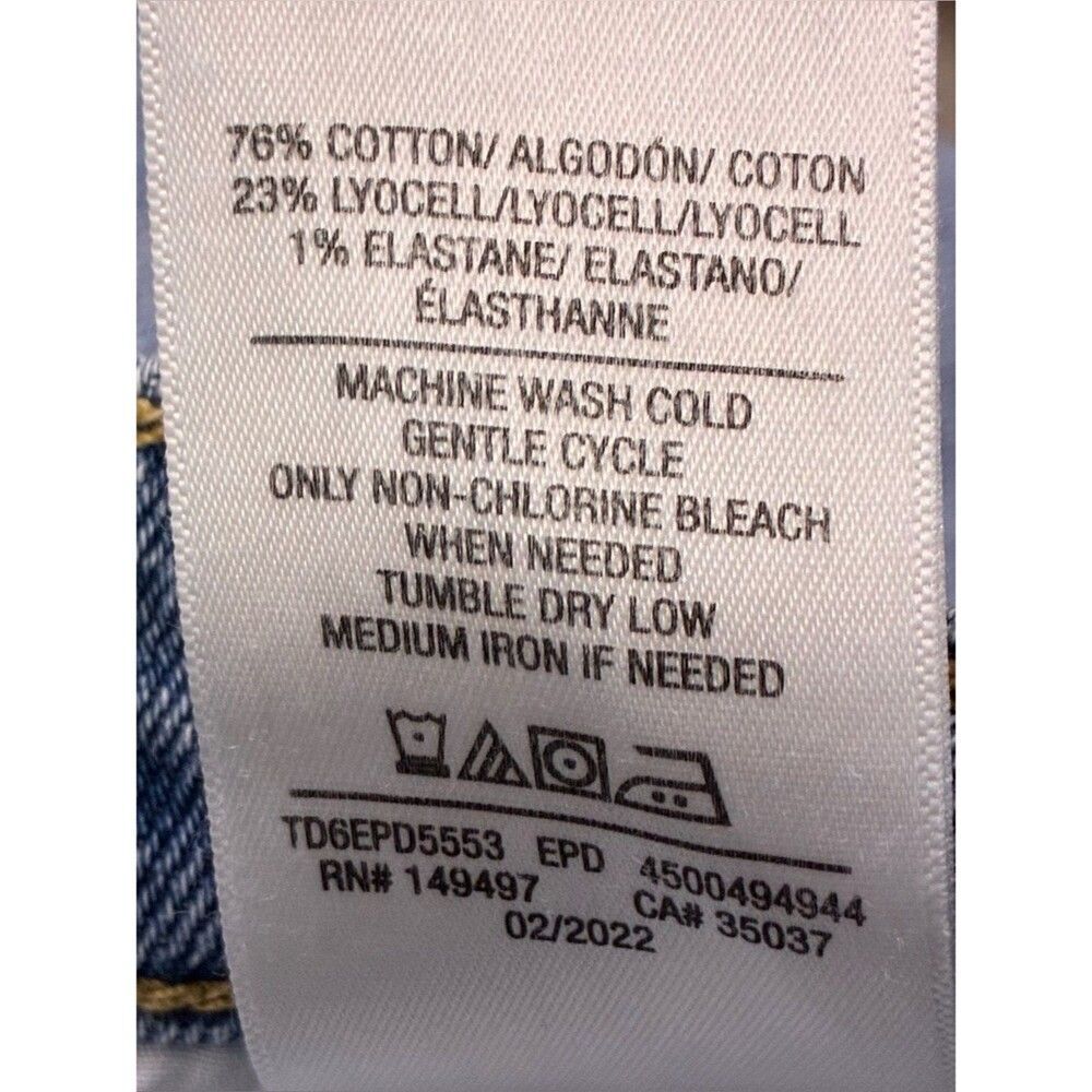 Joe’s Jeans Relaxed Straight Leg Button Fly Stretch Jeans Women’s 30x32 EUC - Picture 10 of 14